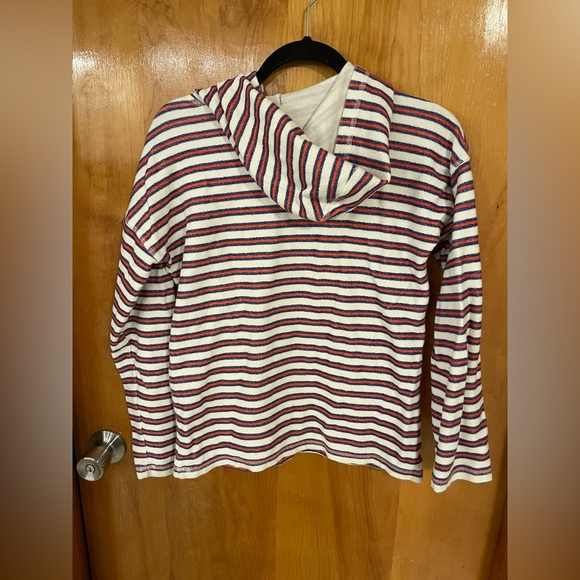 Hanna Andersson Kids Striped Hoodie - Picture 2 of 3